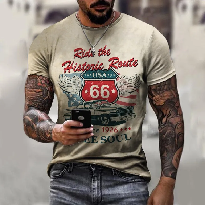 Oversized Loose Vintage S  T-shirts