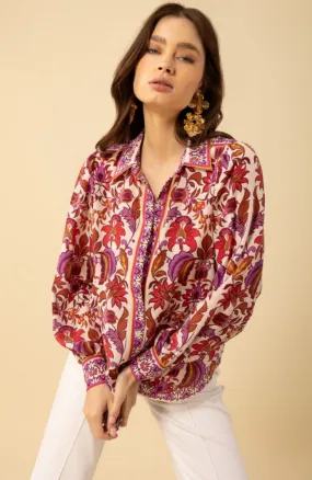 Paris LS Button Up