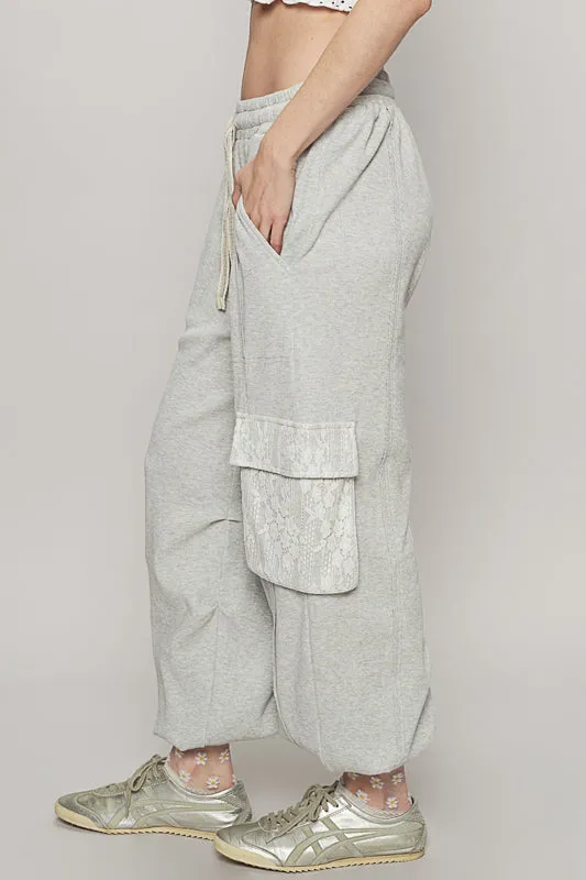 POL Super Comfy Cargo Sweatpants