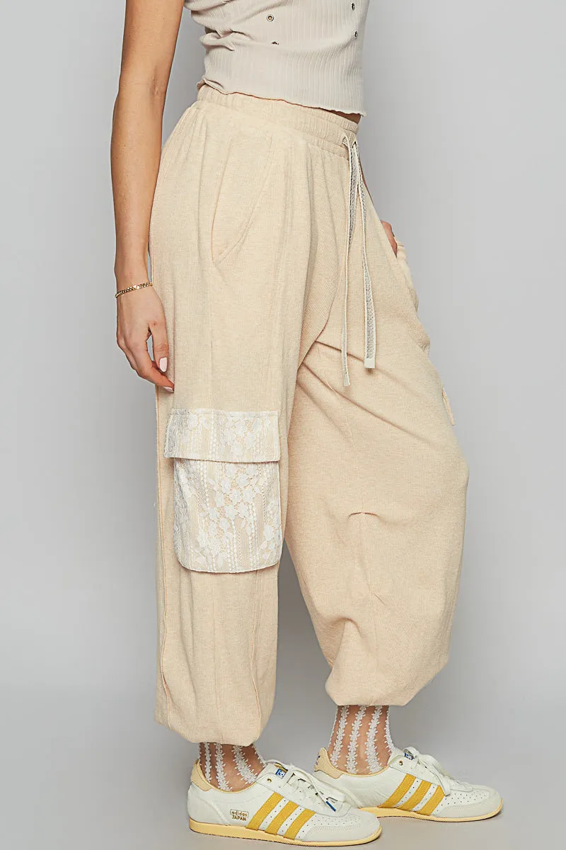 POL Super Comfy Cargo Sweatpants