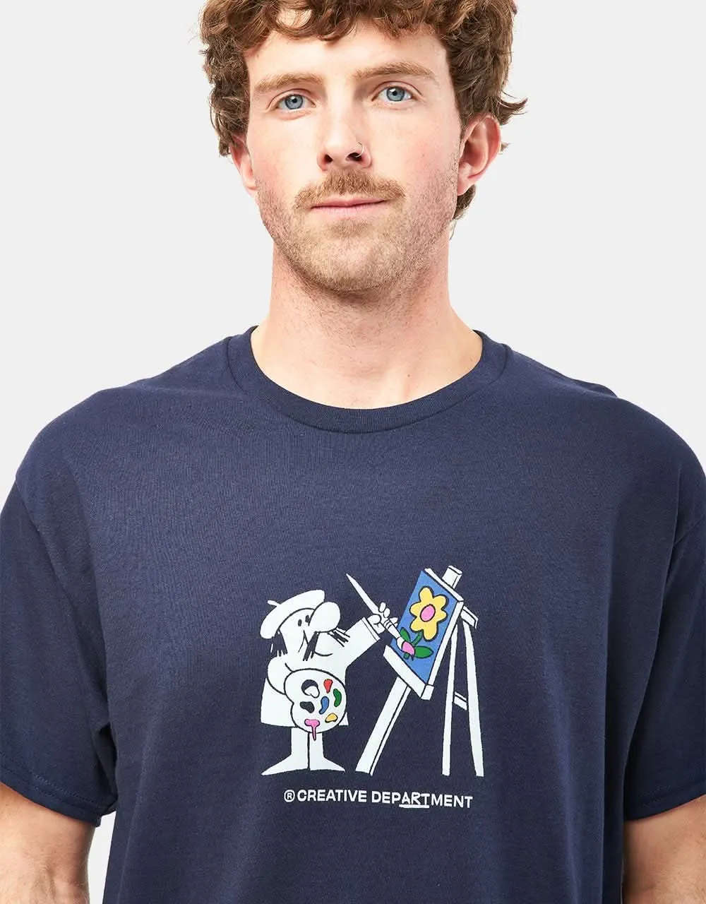 Route One L'Artist T-Shirt - Navy