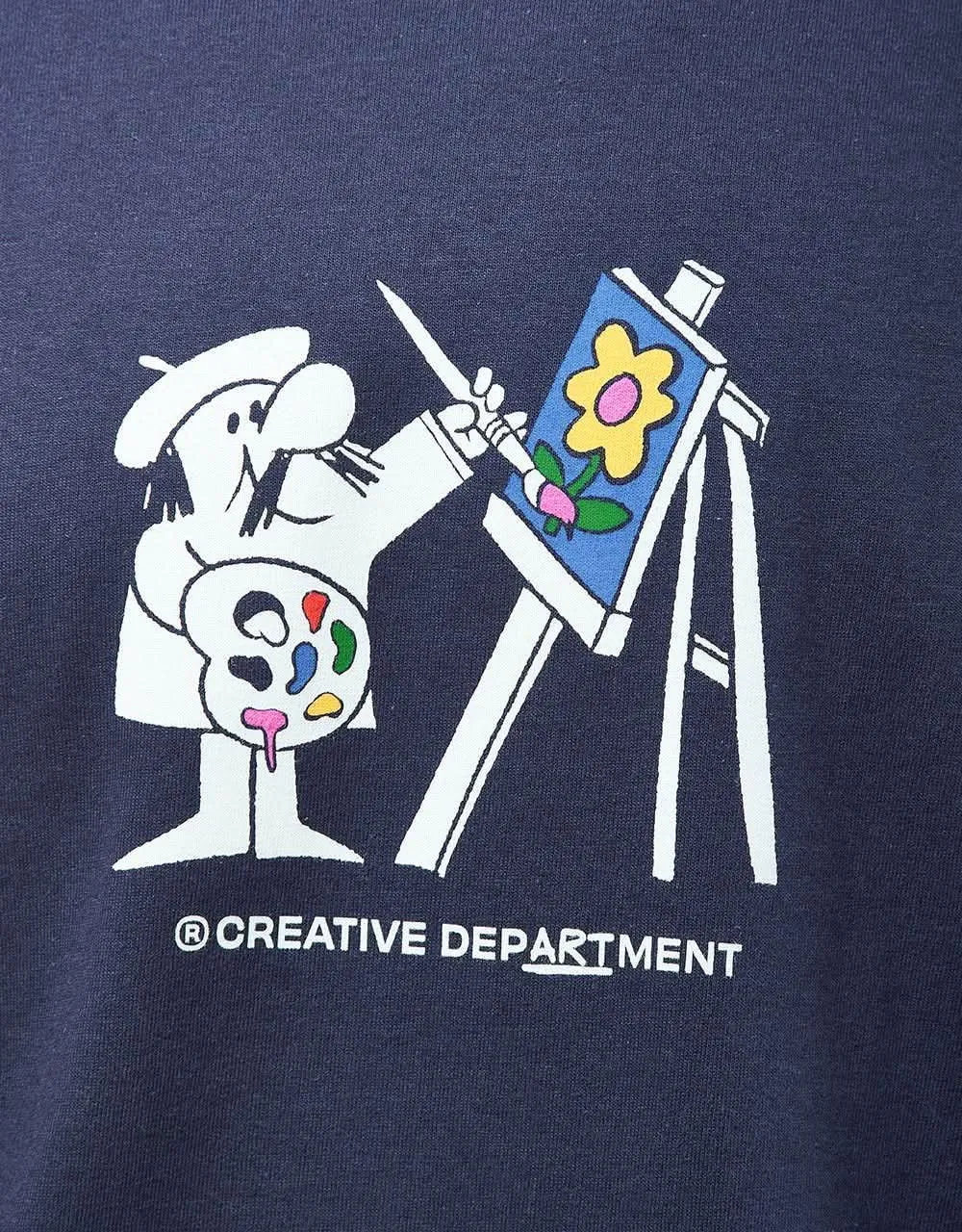 Route One L'Artist T-Shirt - Navy