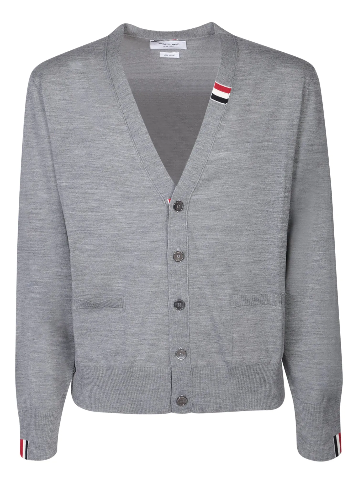 RWB stripe grey cardigan