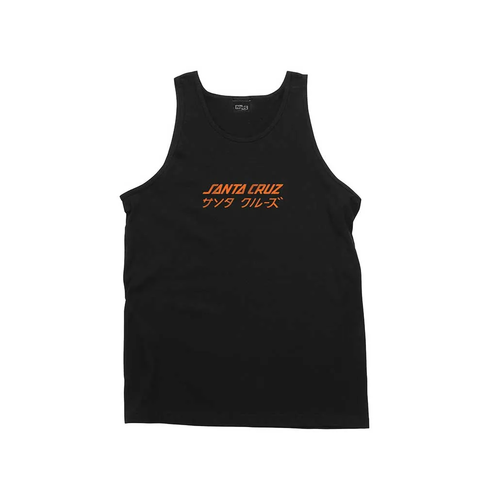 Santa Cruz Mixed Up Dot Tank - Black