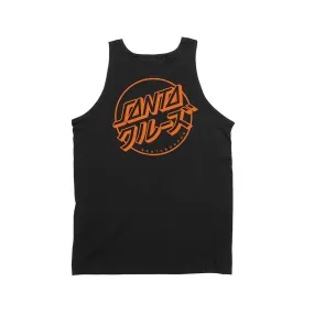 Santa Cruz Mixed Up Dot Tank - Black