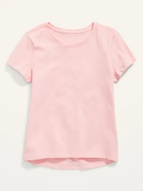 Short-Sleeve Softest Solid T-Shirt for Girls
