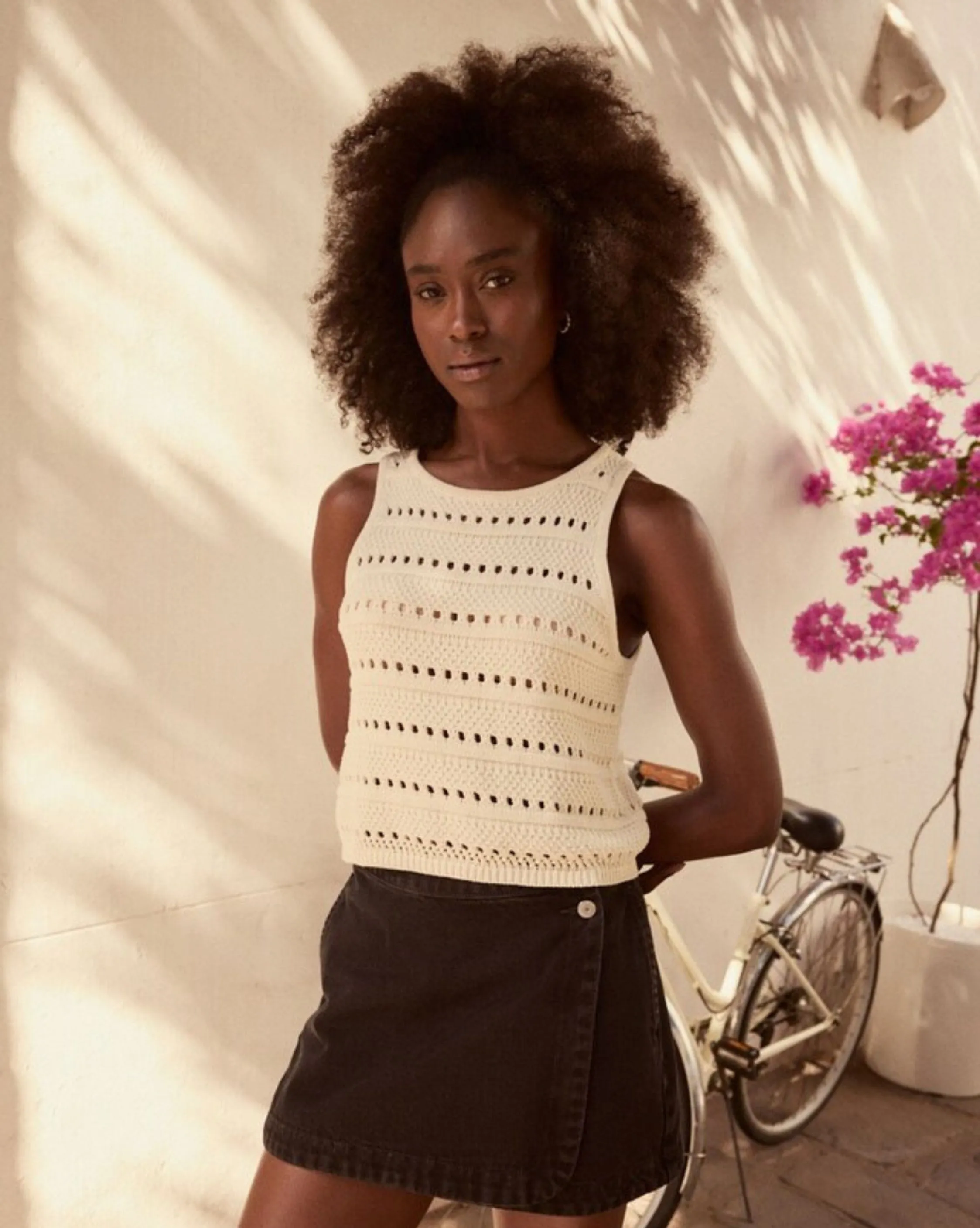 Superbloom Crochet Tank Top