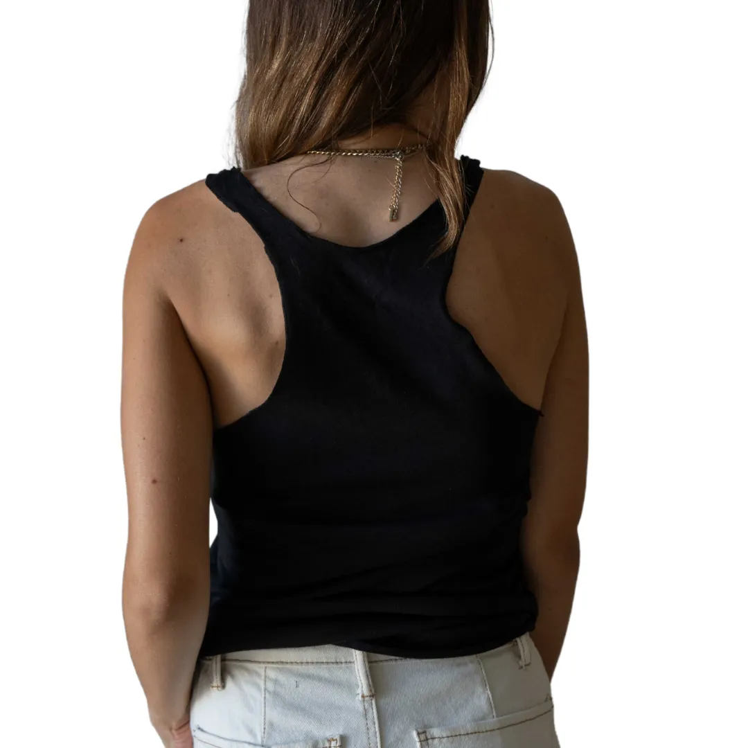 Tequila Es Mi Amigo Tank Top Black