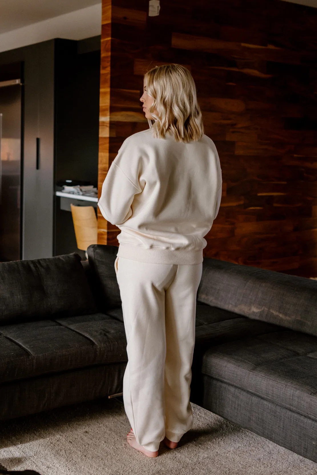 The Couch Club Sweat Pant | Cream