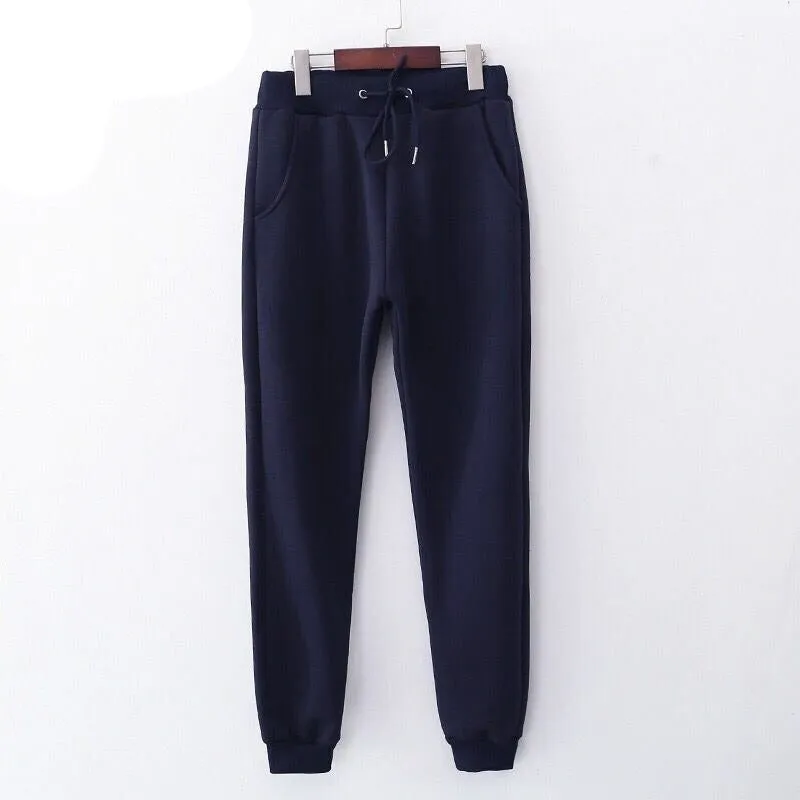 Thick Warm Winter Loose High Waist Sweatpants