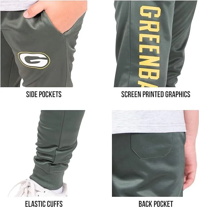 Ultra Game NFL Official Youth Super Soft Game Day Jogger Sweatpants, Los Angeles Chargers|Los Angeles Chargers