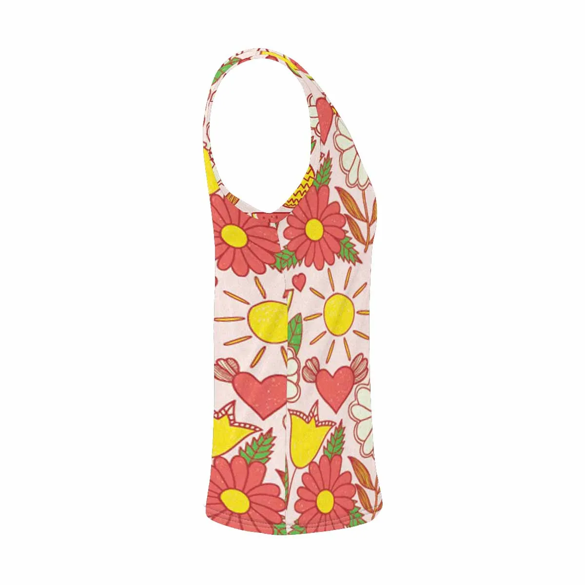 Womens Tank Tops print with cute fresh fruits