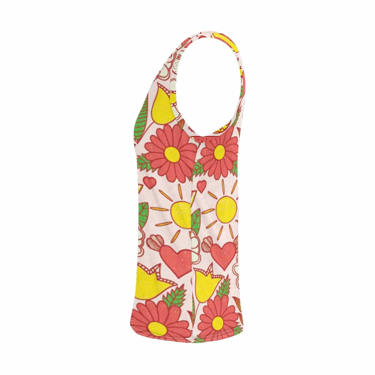 Womens Tank Tops print with cute fresh fruits